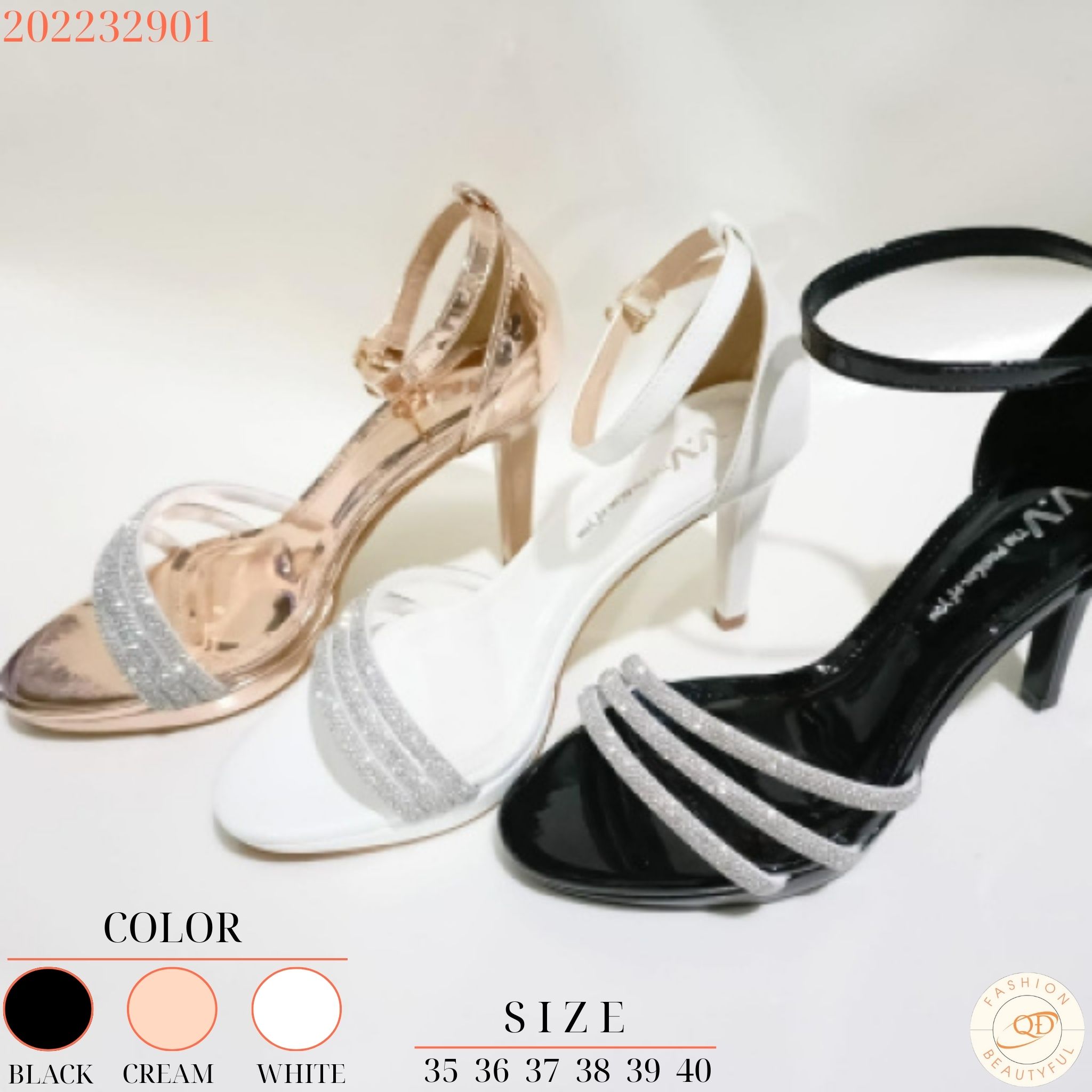 Sandal cao gót - Mã Đặt Hàng 202232901