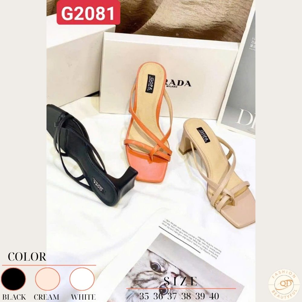 Sandal cao gót - Mã Đặt Hàng G2081