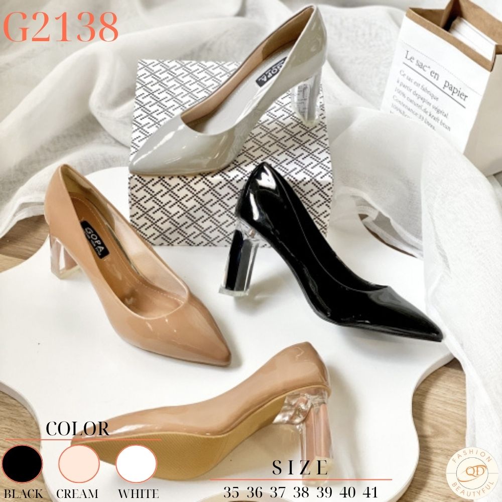 Giày cao gót bít - Mã Đặt Hàng G2138