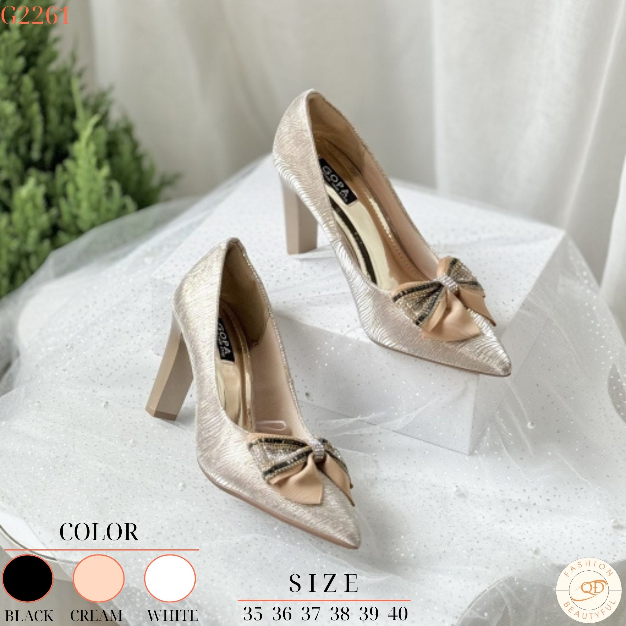 Giày cao gót bít - Mã Đặt Hàng G2261