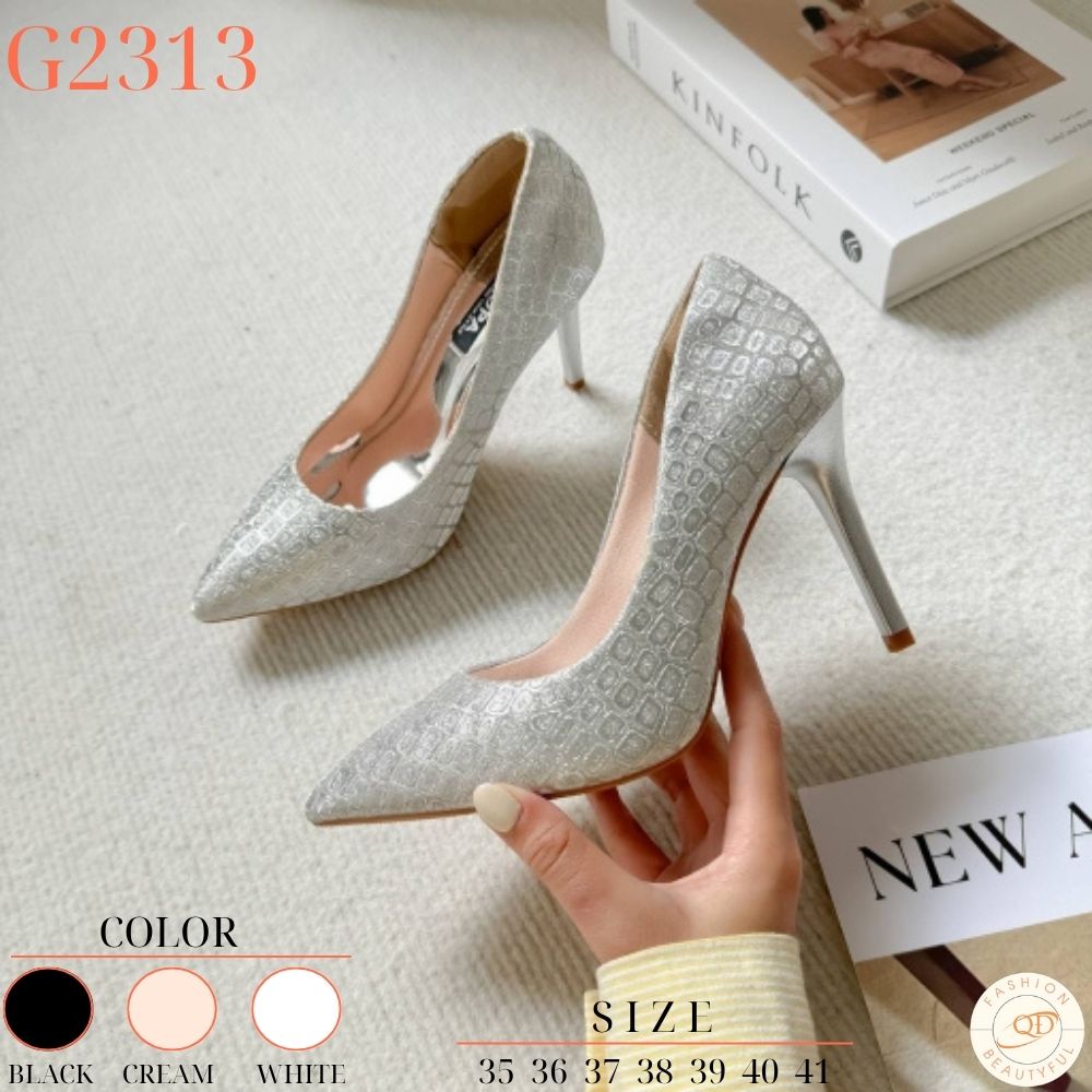 Giày cao gót bít - Mã Đặt Hàng G2313