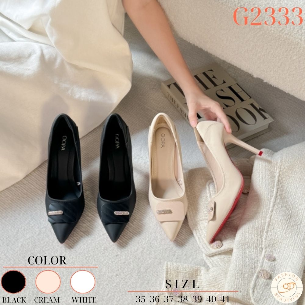 Giày cao gót bít - Mã Đặt Hàng G2333
