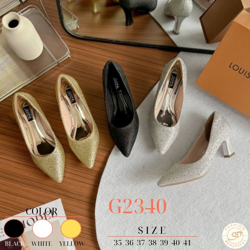 Giày cao gót bít - Mã Đặt Hàng G2340