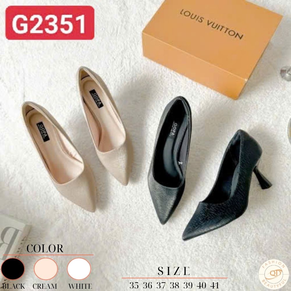 Giày cao gót bít - Mã Đặt Hàng G2351