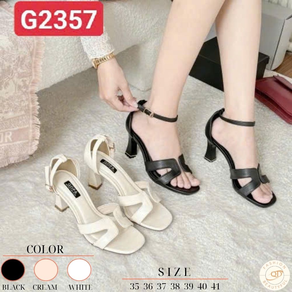 Sandal cao gót - Mã Đặt Hàng G2357
