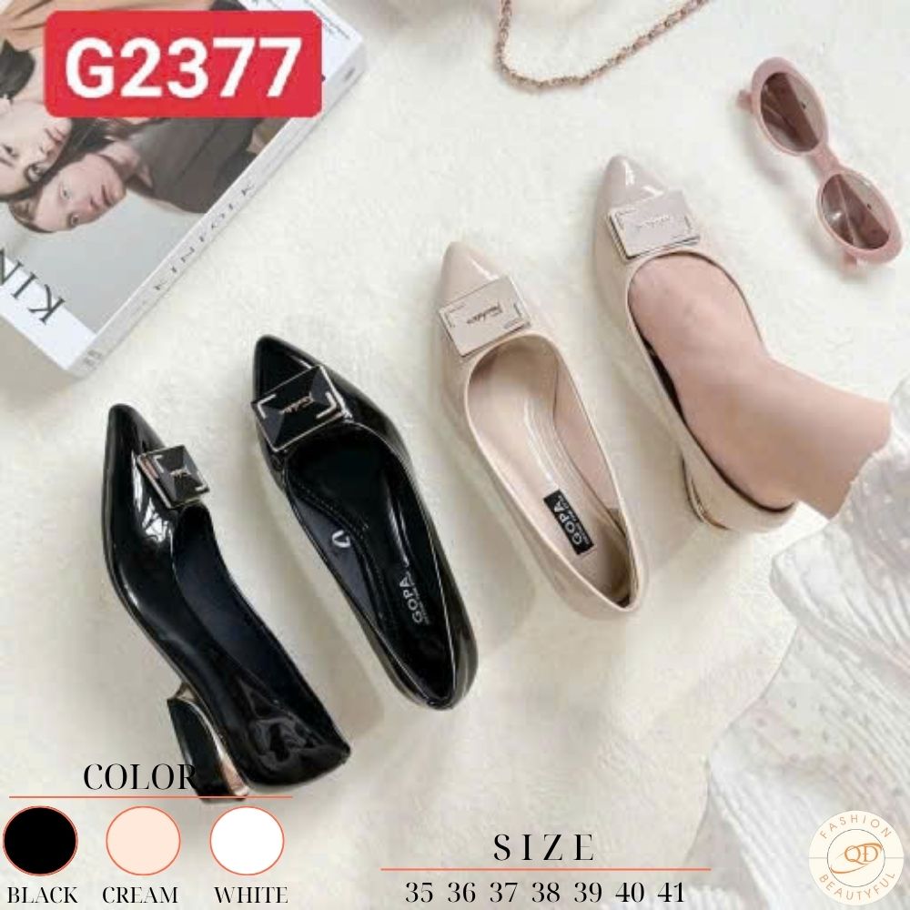 Giày cao gót bít - Mã Đặt Hàng G2377