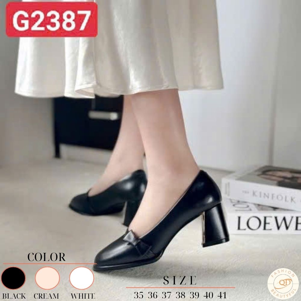 Giày cao gót bít - Mã Đặt Hàng G2387