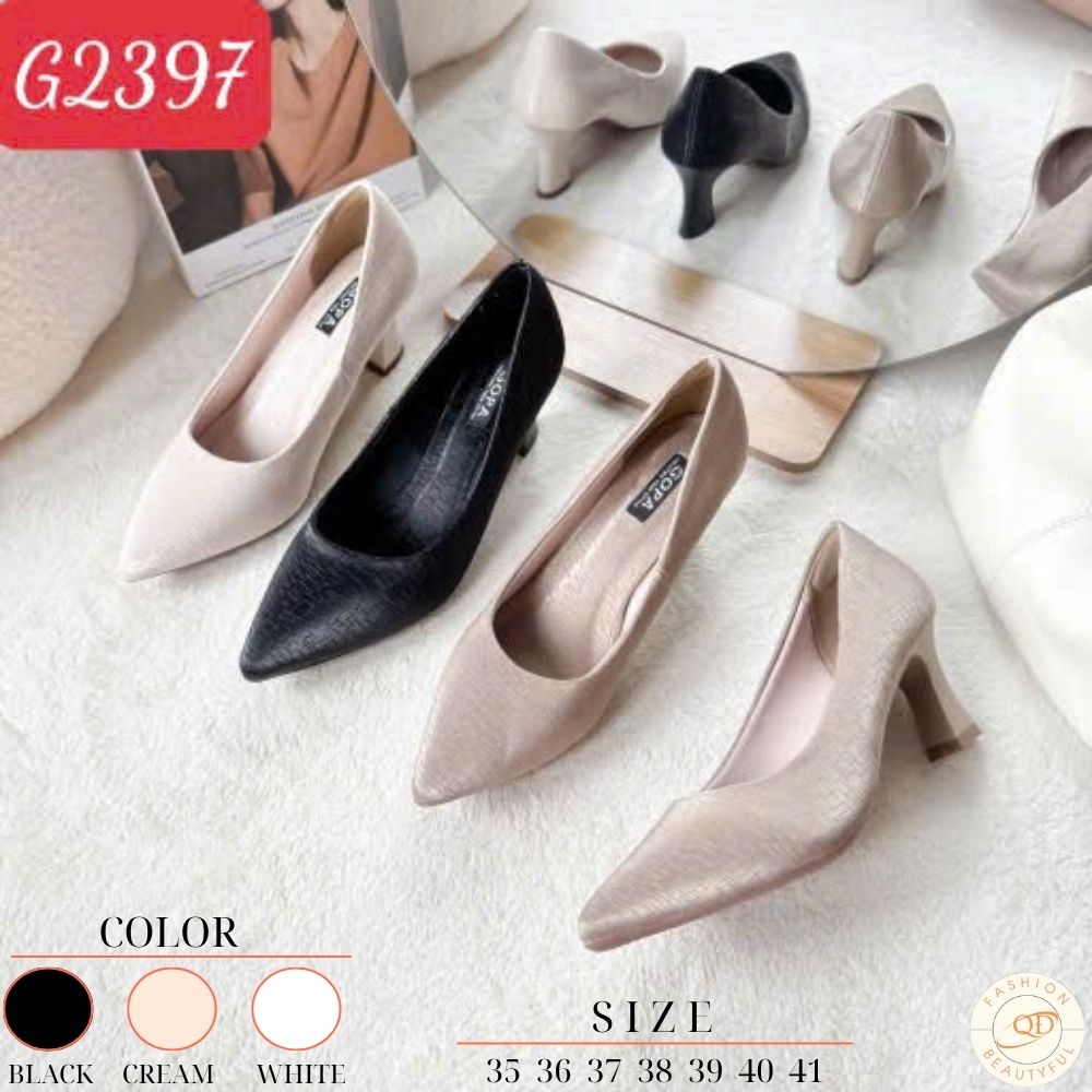 Giày cao gót bít - Mã Đặt Hàng G2397