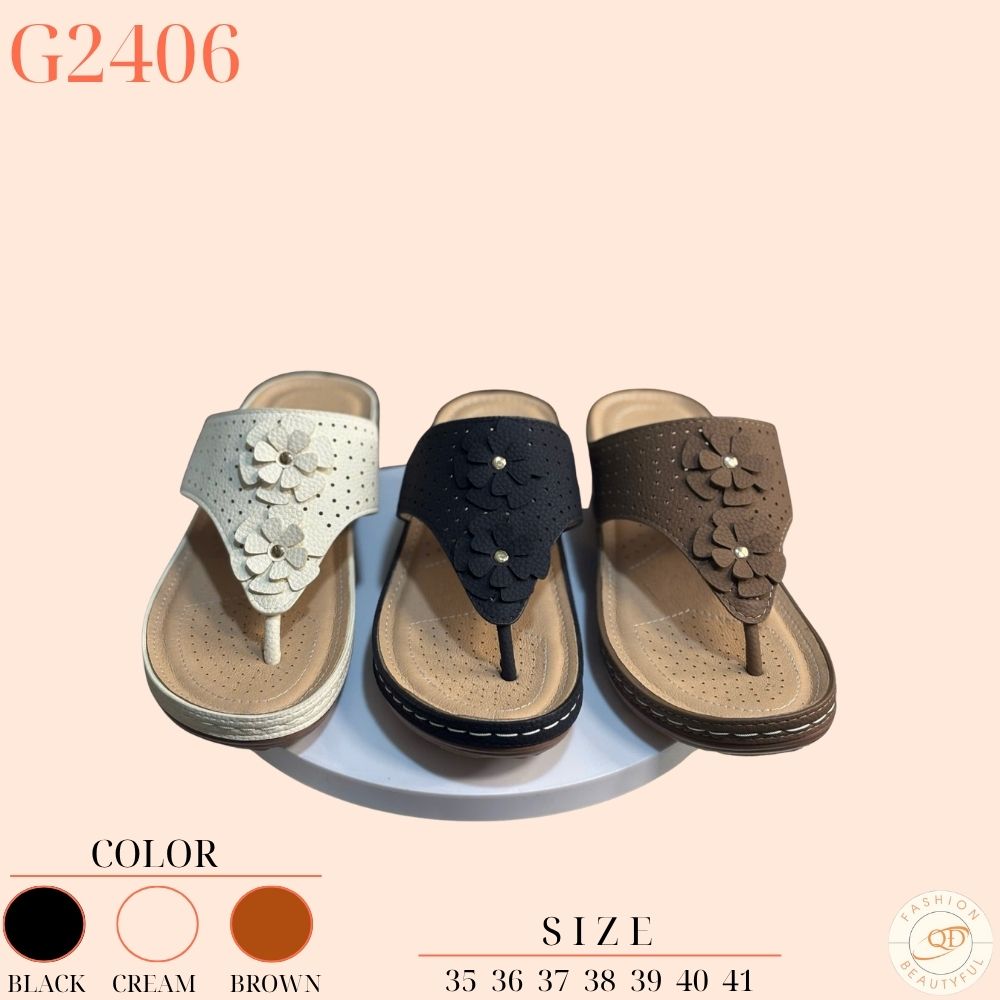 Sandal đế xuồng - Mã Đặt Hàng G2406