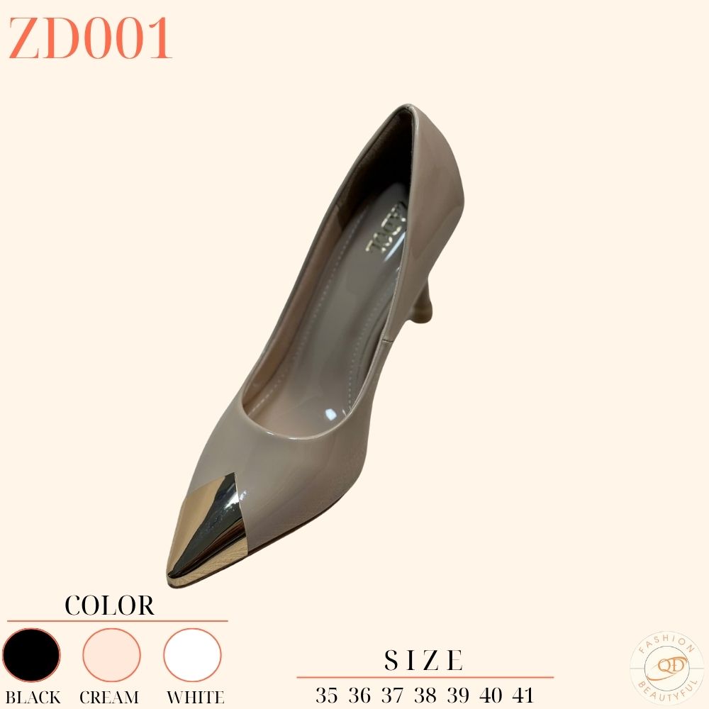 Giày cao gót bít - Mã Đặt Hàng ZD001
