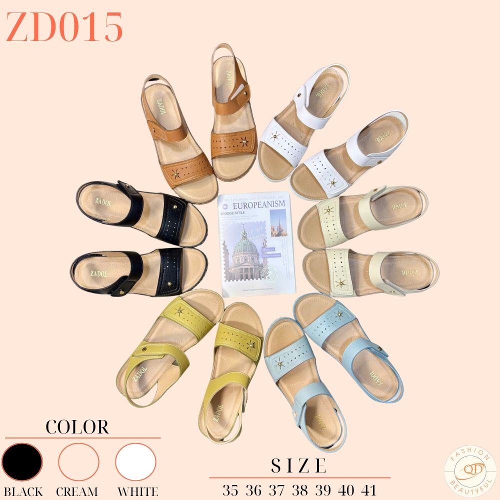 Sandal đế xuồng - Mã Đặt Hàng ZD015